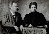 Josef Palmano mit seiner Frau Maria um 1900